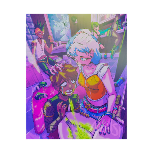 Radioactive Vomit Print