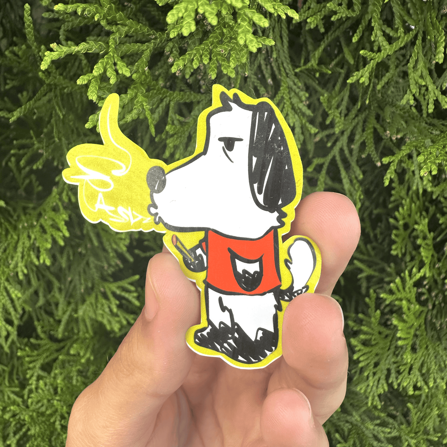 Adult Snoopy Sticker