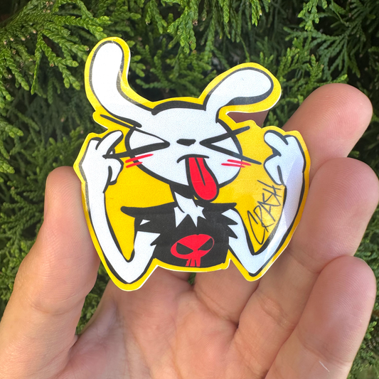 Punk Bunny Sticker