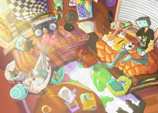 Sunrays Print